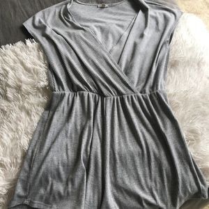 Grey Urban Outfitters Romper Cotton Size M